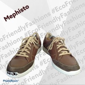 Mephisto Men's Brown 'frank Gowing' Sneaker